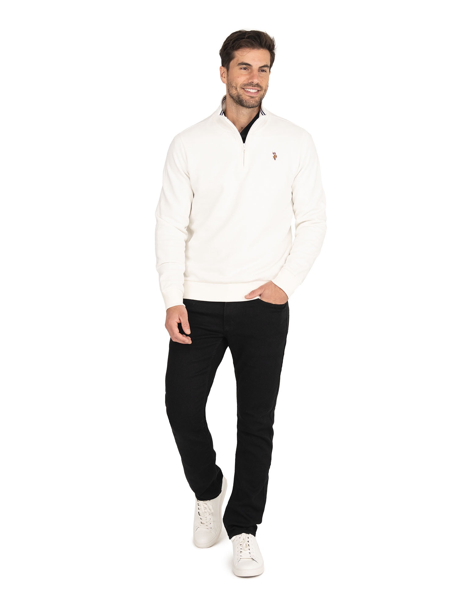 U.S. Polo Assn. Men's Slim Straight Knit Denim Jean