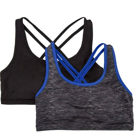 Fruit of the Loom Girls Strappy Back Sports Bra, Style FT694