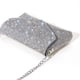 thumbnail image 1 of Bolsa de mano con diamantes de imitación para mujer, Bolsa de noche con purpurina y cadena, Bolsa de fiesta (plateado) Hugtrwg  Para Estrenar, 1 of 9