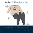 thumbnail image 6 of Gerber Toddler Boy Top and Jogger Outfit Set, 2-Piece, Sizes 0/3 Months - 24 Months, 6 of 8