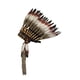thumbnail image 3 of Tocado de plumas artificiales estilo , diadema unisex para fiestas y espectáculos de danza., 3 of 10