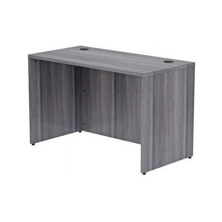 Lorell Desk Shell Rectangular 48 X24 X29-1/2 Weathered Charcoal (LLR69549)