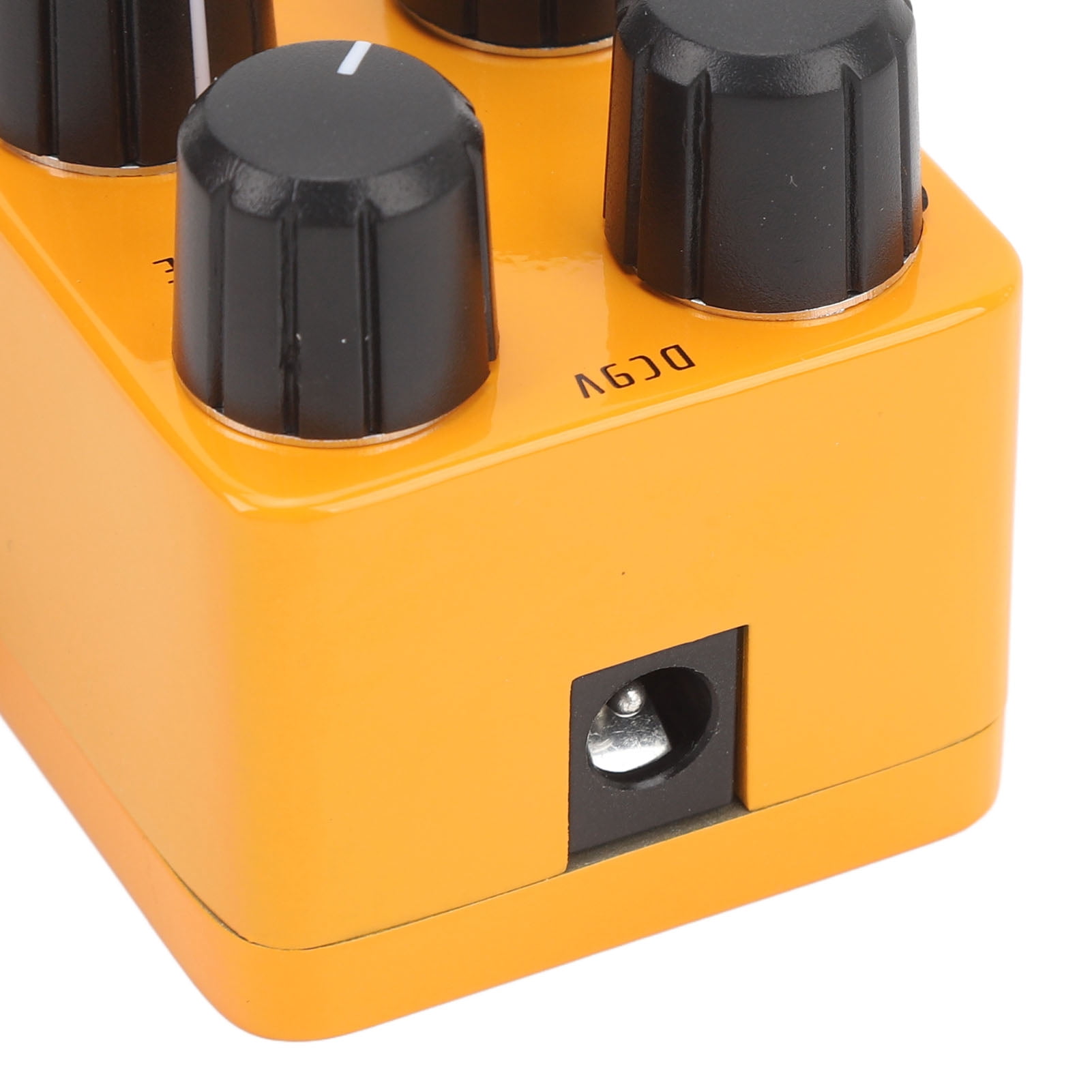 NFTIGB High Gain Distortion Guitar Pedal Aluminum Alloy Electric Guitar Distortion Effect Pedal with True Bypass DC9V for Electric Guitars, Black Edition (3.94 inches / 10.00 cm)