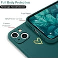 thumbnail image 3 of for iPhone 13 Case Cute Slim Shockproof Phone Case with Wireless Charging Support and Protection, Green, 3 of 14