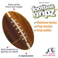 thumbnail image 3 of Nylabone Power Play Dog Football Gripz, Dog Play Toy, Medium, 3 of 13