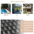 thumbnail image 3 of Kullavik 14-Piece Outdoor Rattan Sofa Set, Patio Furniture Wicker Sectional Couch with Coffee Table & Pillows, All-Weather PE Rattan Conversation Set for Garden, Poolside, Backyard,Sand, 3 of 7