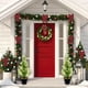 thumbnail image 1 of Adornos Navideños Artificiales de Cedro | Miniárboles de Plástico Verde y Rojo de 45 Cm para Decoración Del Hogar, Escritorio U Oficina | Centro de Mesa Navideño para Interiores y Exteriores, 1 of 6