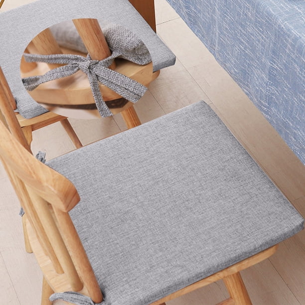 Cómodo cojín de asiento | Almohadilla versátil para silla doméstica | Material duradero | Fácil de limpiar | Diseño moderno | Soporte ergonómico | Uso doméstico en interiores | Rectangular |