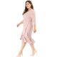 thumbnail image 3 of Vestido Midi Con Volantes Cuello V De Cóctel TalGrande PaMujer Ro3XL, 3 of 6