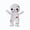 White462, variant on Mummy Halloween Hand Towel for Kitchen and Bathroom Cartoon Decor Absorbent Cleaning Cloth 12.2x9.8 Inch White Corals Fleece Wall Hanging Rag with Loop Indoor Holiday Decoration