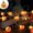 A, variant on YIKA Halloween Decoration Pumpkin String Lights Halloween Christmas Decoration String Lights Can Be Used For Patio And Room Interior Decorations And More Halloween Ornaments