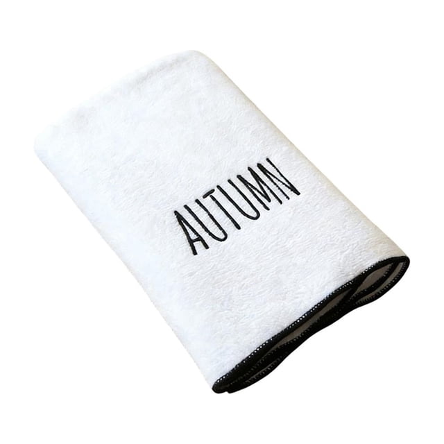 COM1950s Soft Coral Fleece Bath Towel, Highly Absorbent and Quick Dry, Oversized and Thickened for Full Body Coverage, Gentle Feel for Home and Bath Use