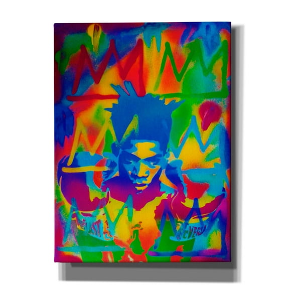 Epic Graffiti 'King Samo' by Abstract Graffiti Canvas Wall Art, 40" x 54"