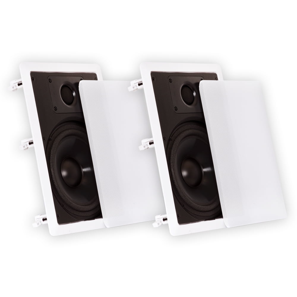 PDIW65 NEW Pyle PAIR of 200 Watt 6.5'' Two-Way In-Wall Speaker System 