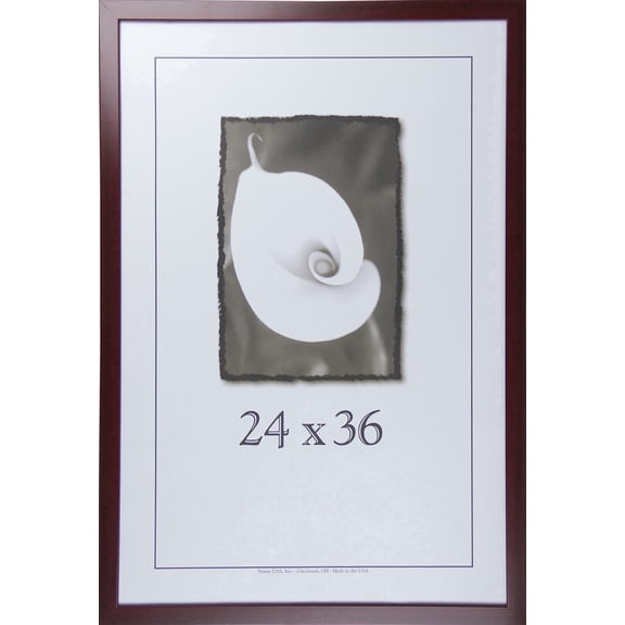 24x36 Wood Picture Frame (Canadian Walnut) - Made in the USA