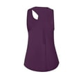 thumbnail image 4 of Lixiuxyad Women's Tanks Top Women's Ice Silk Sexy Yoga Shaped Exercise Running Vest, 4 of 5