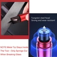 thumbnail image 3 of Window Breaker Seatbelt Cutter, 2 Pack Car Escape Tool Safe Hammer Glass Breaker Under Water Life Hammer Car Hammer Safehammer for Car Home, 3 of 10