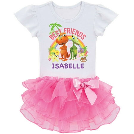 Personalized Dinosaur Train Best Friends Toddler Girl Tutu (Perfect Gift For Best Friend Girl)