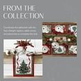 thumbnail image 5 of Home Fashions Villeroy & Boch Toy''s Delight Christmas Wrinkle Resistant Fabric Tablecloth, Holiday Table Decor, 60"x102" Rectangle, Multi, 5 of 6