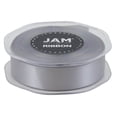 thumbnail image 4 of JAM Double Faced Satin Ribbon, 7/8 In x 25 Yds, 1/Pack, Silver, 4 of 5