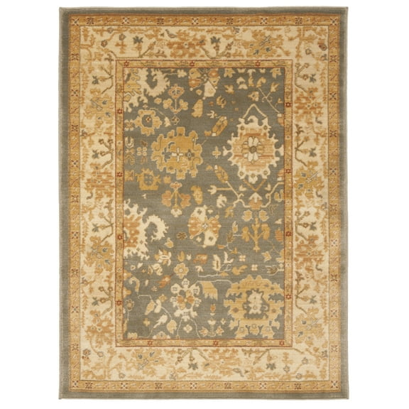 SAFAVIEH Heirloom Collection HLM1739-6511 Blue / Creme Rug