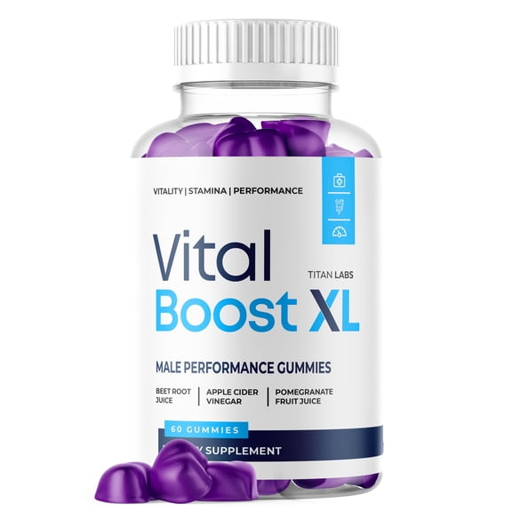 Vital Boost XL ACV Gummies Advanced Formula All Natural Vitamin Supplement VitalBoostXL 60 Gummies