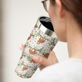 thumbnail image 5 of 30 oz Sloth Tumbler with Handle and Flip Straw, Stainless Steel Insulated Cup with Lid and Straw,Travel Coffee Mug Water Bottle,Christmas Birthday Mothers Day Gifts for Women Animal Lovers, 5 of 6