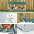 thumbnail image 5 of Leumius Nesting Boxes for Chickens,3-Hole Chicken Nesting Boxes, Large Vented Holes Chicken Coop Box for Outdoor Chicken Coop Farm Yard,Green, 5 of 7