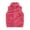 Red, variant on Kiijoy Infant Girls Fleece Zip Up Vest Fall Winter Solid Sleeveless Outerwear, Sizes 18-24M