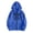 Blue, variant on Men Hooded Full Zip Long Sleeve Drawstring Jacket with Elastic Cuffs,Casual Versatile with Pockets Daily Working Outdoor Wear,Beige,3XL