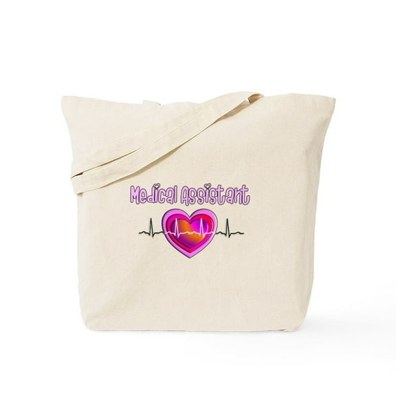CafePress - Medical Assistant Tote Bag - Unisex Canvas Tote Bag, Beige, 1-Piece