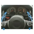 thumbnail image 3 of Steering Wheel Paddle Shifter Extension For BMW M3 M4 X5M X6M Aluminium Blue, 3 of 13