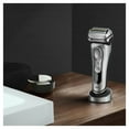 thumbnail image 3 of Braun Series 9 9330s Latest Generation Electric Shaver, Rechargeable & Cordless Electric Razor for Men - Charging Stand, Fabric Travel Case, 3 of 5