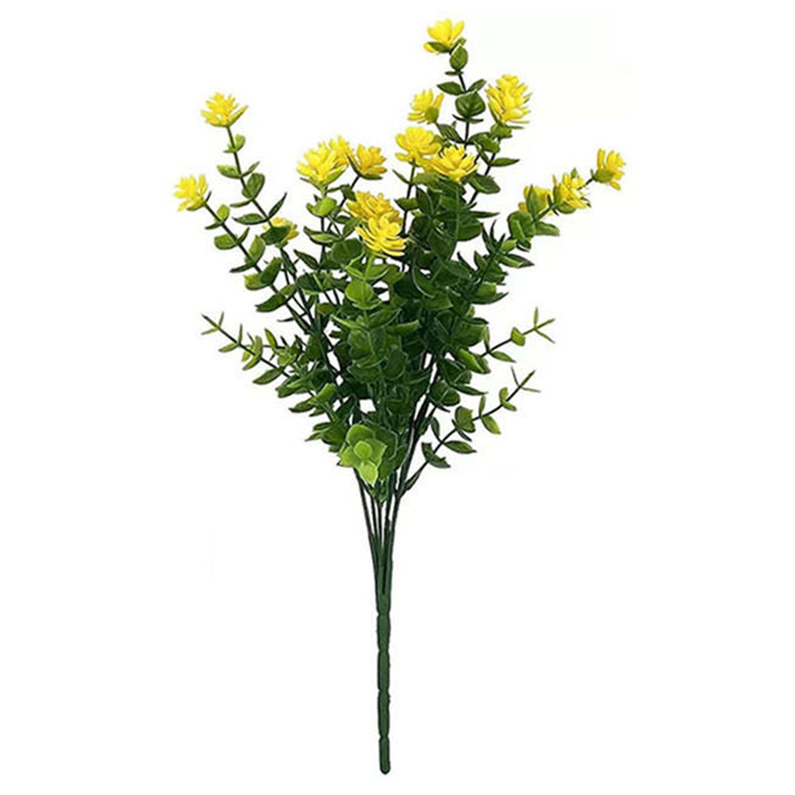 Artificial Flowers Outdoor Fake Flowers,UV Resistant Faux Flowers