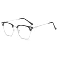 thumbnail image 1 of OPDBN Fashion Half Frame Eyewear Anti Blue Light, 1 of 8