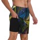 thumbnail image 2 of Fotbe Cute Blue Frog Traje de Baño para Hombre – Shorts de Natación de Secado Rápido con Forro y Bolsillos-3X-Large, 2 of 6