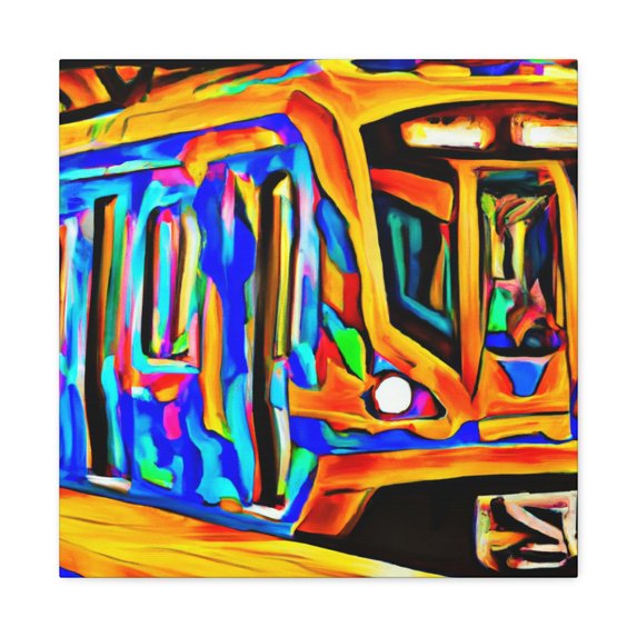 Subway Ride Enchantment - Canvas