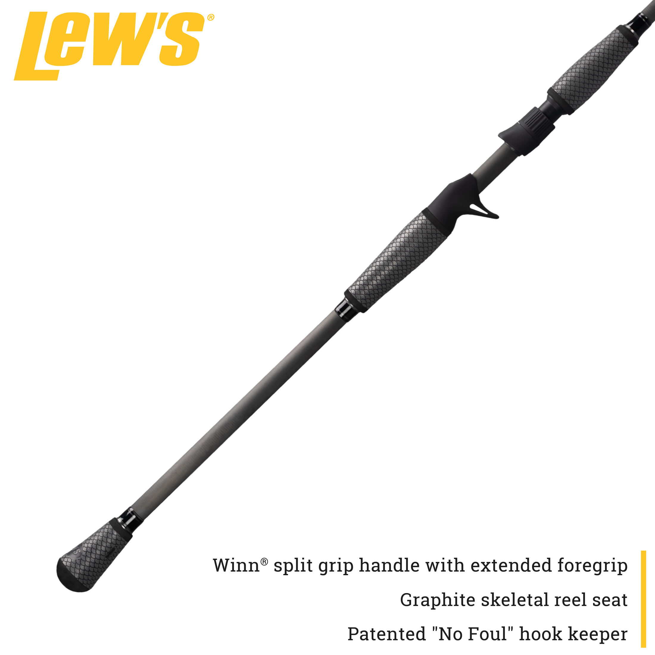 Lew's Super Duty Speed Stick Casting Fishing Rod, 7-Foot 11-Inch