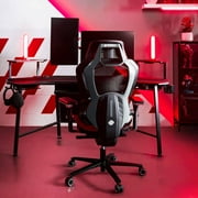 Eureka Ergonomic ERKGC05GY Typhon Hybrid Ergonomic Gaming Chair - Gray