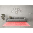 thumbnail image 3 of Ahgly Company Indoor Round Persian Red Traditional Area Rugs, 7' Round, 3 of 4
