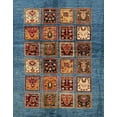 thumbnail image 1 of Ahgly Company Machine Washable Indoor Rectangle Abstract Gunmetal Gray Area Rugs, 2' x 5', 1 of 7