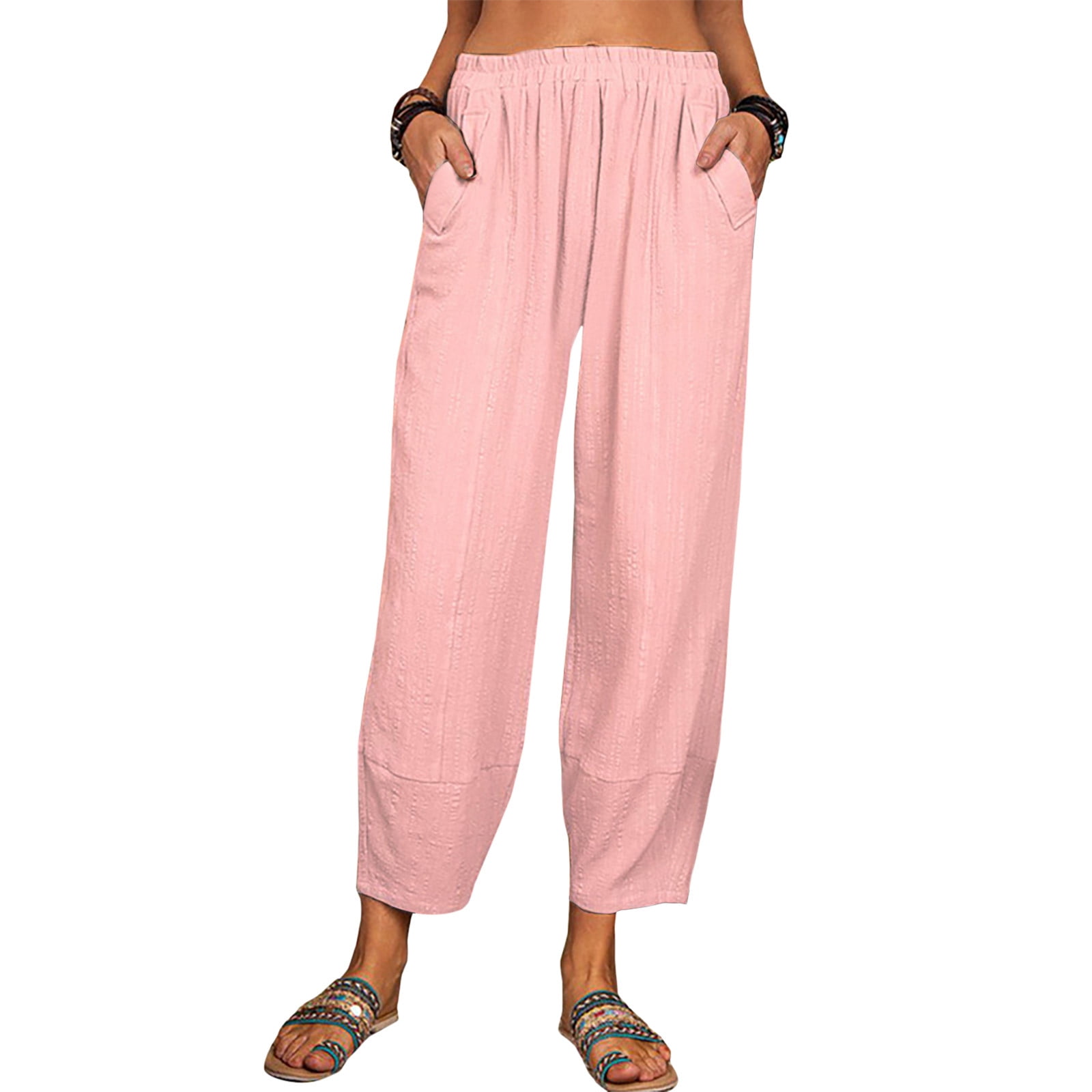 Buy Reiss Pink Kylee High Rise Belted Tapered Trousers from Next USA