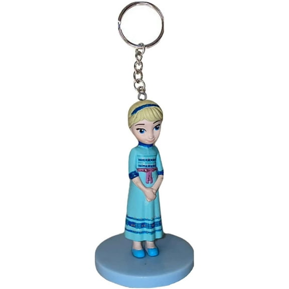 ELSA Princess Baby Toddler PVC Key Ring Keychain Ornament Figure Frozen Charm