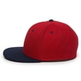 thumbnail image 5 of OC Sports CAGE25 Flexible Fitting Cap - Red Navy, 5 of 8