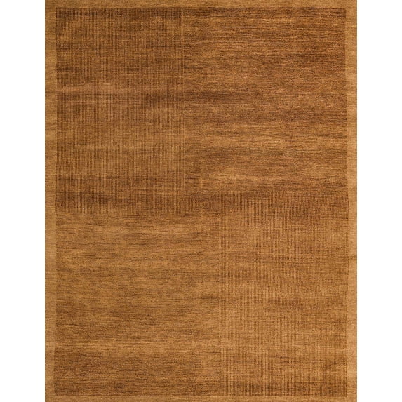 Ahgly Company Machine Washable Indoor Rectangle Abstract Neon Orange Area Rugs, 2' x 3'
