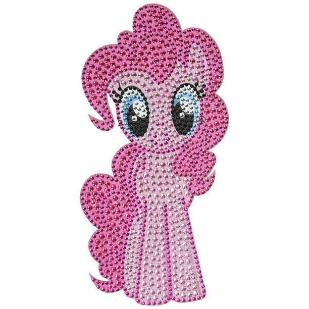 My Little Pony CH MLP PINK01 Crystal Studded Hasbro Pinkie Pie Bling Full Character Car Window Sticker Decal - Walmart.com
