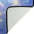 thumbnail image 5 of SKYSONIC Galaxy Fantasy Bling Non-Slip Area Rug, Shiny Glitter Floor Carpet Comfort Floor Mats Decor for Indoor Front Porch Living Room Bedroom Kitchen, 36"x24", 5 of 5
