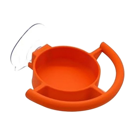 Suction Cup Window Bird Feeder, Transparent Hanging Bird Feeder, Courtyard Decoration Bird Feeder for Wild Bird Watching Outdoor