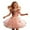a-Pink5727, variant on FINALGANG Girls Carnival Skirt Kids Multicolor Floral Embroidery Tulle Skirt Elastic Waist Flared Mini Skirt For Holiday Party Dress Up