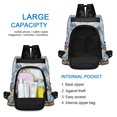 thumbnail image 6 of FORMRS Women's Travel Backpack Purse Anti-Theft Hidden Pockets Casual Shoulder Bag, Winter Mountain, 6 of 7
